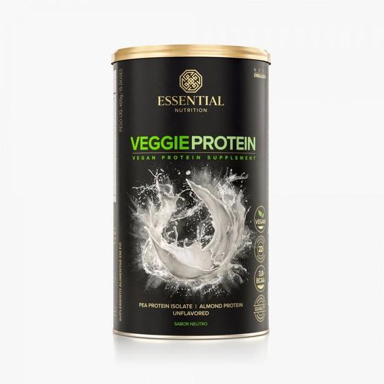 Imagem de Veggie Protein 100% Vegetal Lata - nova embalagem - Neutro (405g)