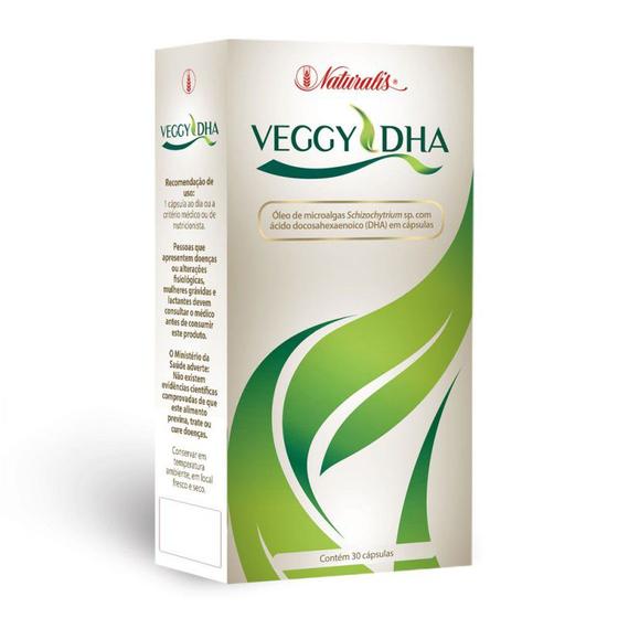 Imagem de Veggy DHA - Óleo de Algas 200 mg.DHA 30 Caps.