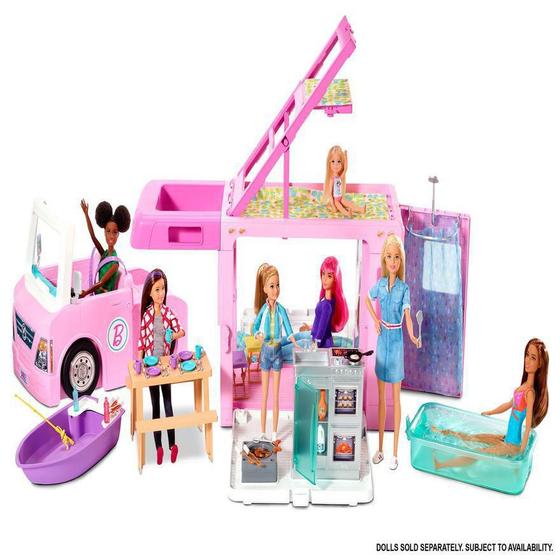 Imagem de Veículo Barbie - Trailer Dos Sonhos 3 Em 1 - Mattel Ghl93