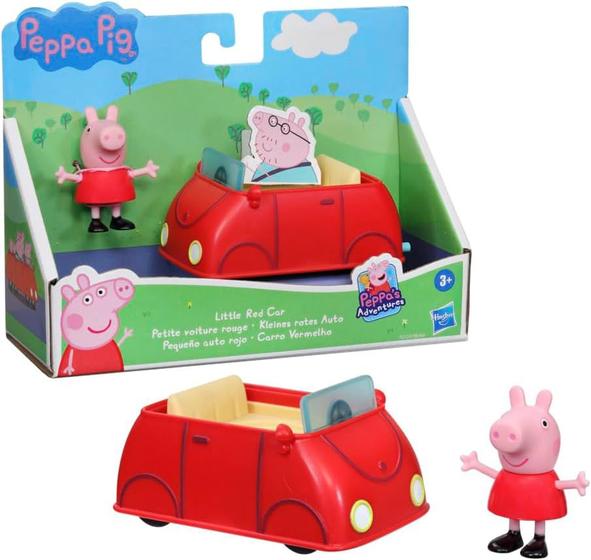 Imagem de Veiculo da Peppa - Carro Vermelho da Peppa Pig F3631 Hasbro