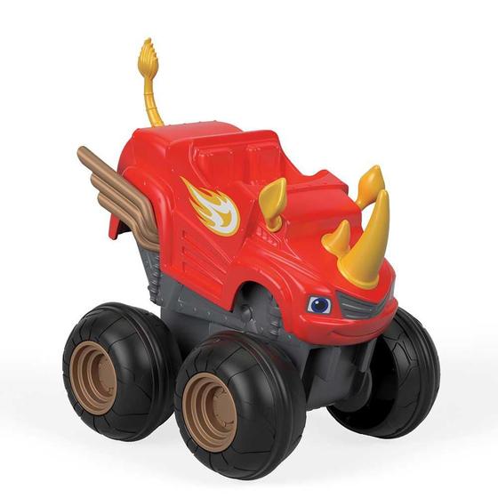 Imagem de Veículo Fisher Price Blaze Slam Go Rhino - Mattel