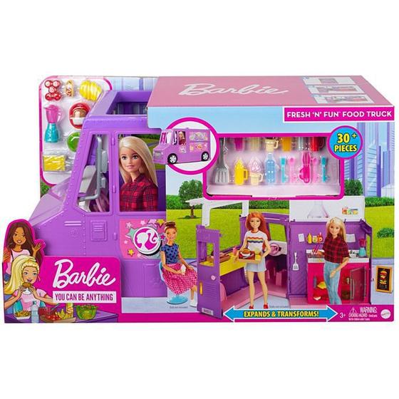 Imagem de Veiculo food truck  da  barbie mattel gmw07