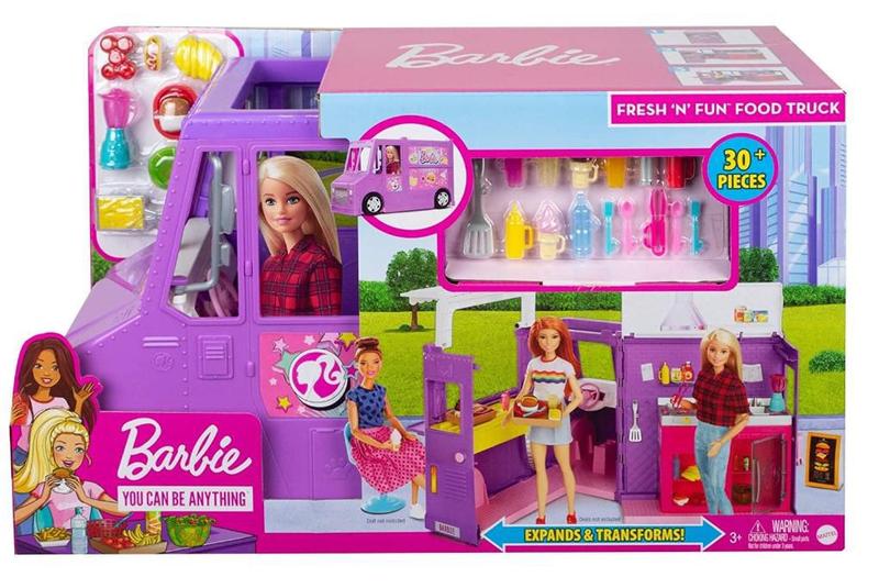 Imagem de Veículo Food Truck da Barbie Mattel