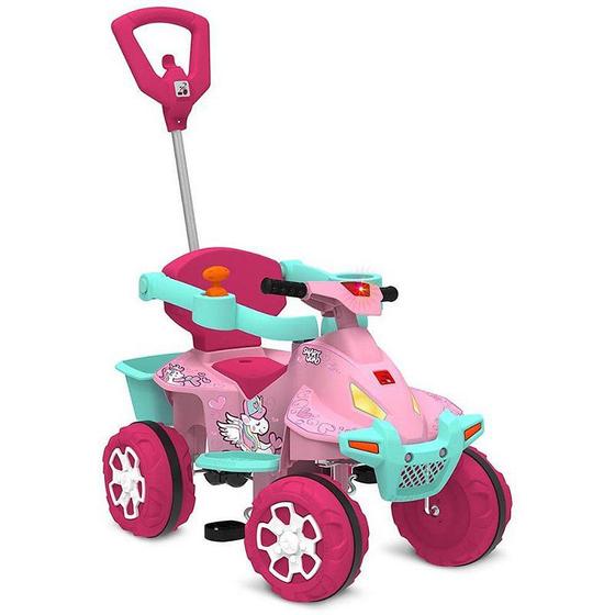 Imagem de Veículo para Bebê SMART Quad Rosa PASSEIO/PEDAL