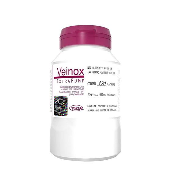 Imagem de Veinox Extra Pump Power Supplements 120 cápsulas