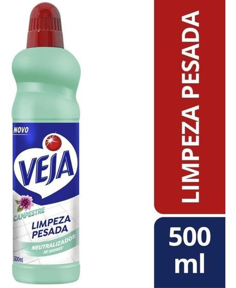 Imagem de Veja Limpeza Pesada Floral Campestre Com 500ml