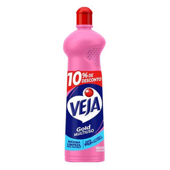 Imagem de Veja Multiuso Floral Máxima Limpeza 500ml Veja