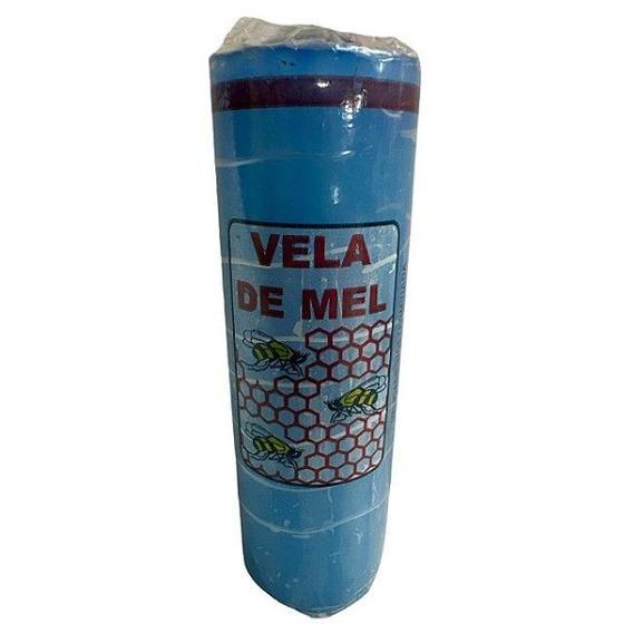 Imagem de Vela 7 Dias De Mel Azul Ideal