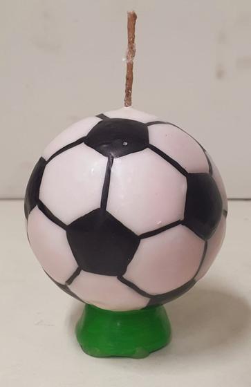 Imagem de Vela Aniversário Bola de Futebol