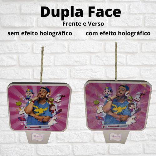 Imagem de Vela Aniversário Dupla Face Para Bolo Festa Luccas