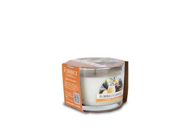 Imagem de Vela Aromática Piña Colada Abacaxi, Cocoe Rum 98g - Forbici Candle