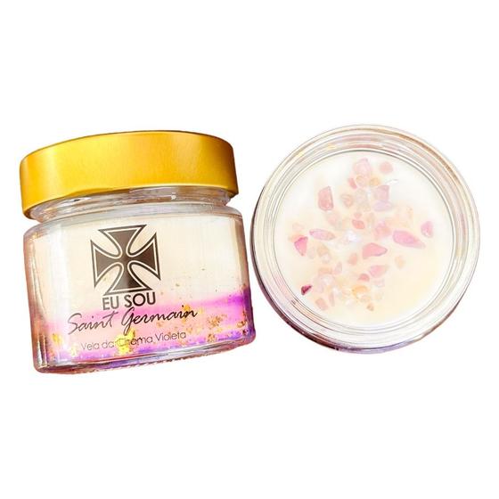 Imagem de Vela Aromática Saint Germain Chama Violeta 150g