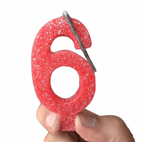 Imagem de Vela De Aniversário Numeral de Idade (Escolha seu número)