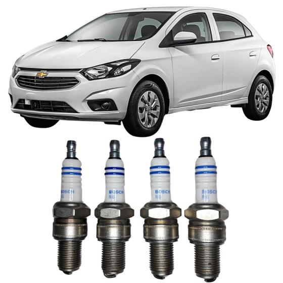 Imagem de Vela De Ignição Bosch Chevrolet Onix 1.0 2013 A 2019