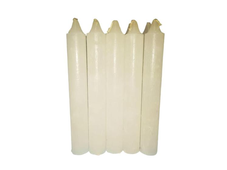 Imagem de VELA PALITO BRANCO 7h PACOTE COM 10