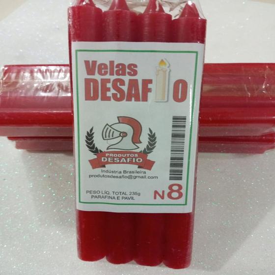 Imagem de VELA PALITO N8 - Velas Desafio - 232g