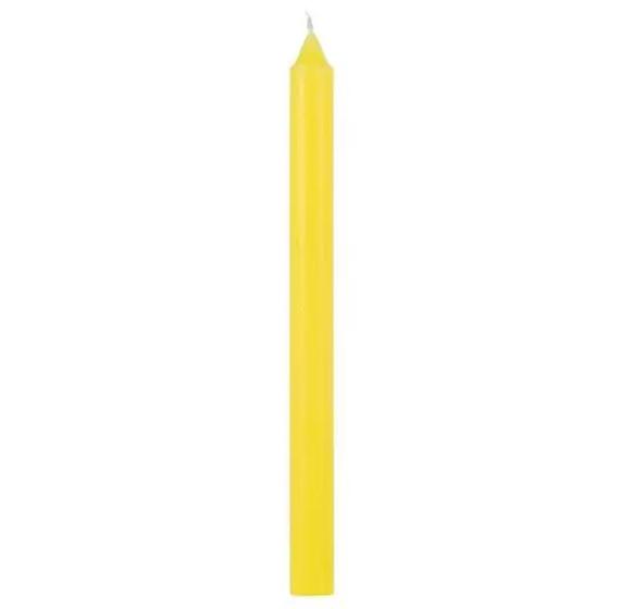 Imagem de Vela Palito Premium Amarela N 03 com Aroma Unidade 10g