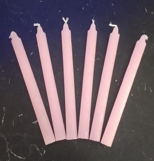 Imagem de Vela Palito Rosa