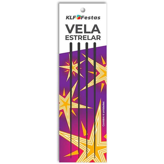 Imagem de Vela para Aniversario Estrelar C/04