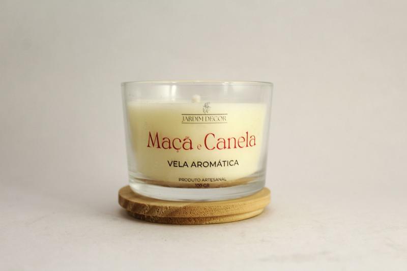 Imagem de Vela Perfumada  Aroma Maçã e Canela 110 G