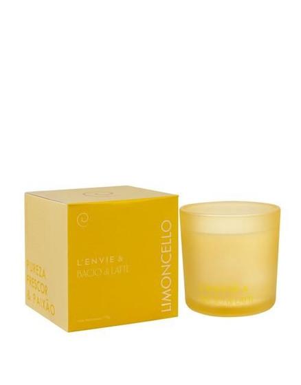 Imagem de Vela perfumada bacio di late limoncello - 170g lenvie