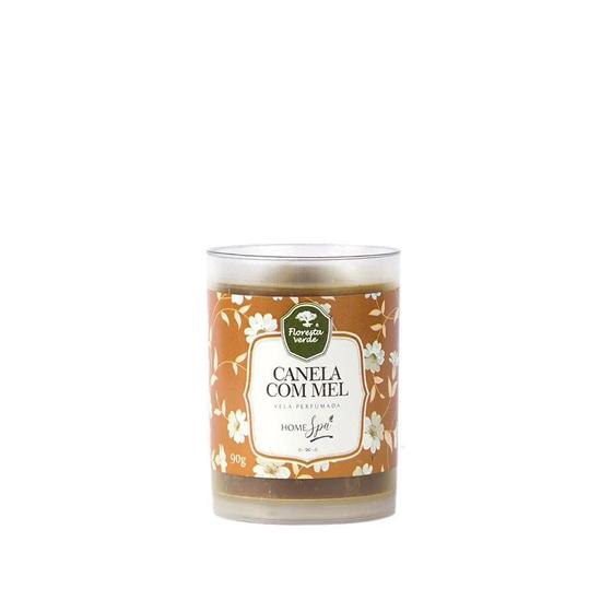 Imagem de Vela Perfumada Canela Com Mel 90g - Floresta Verde