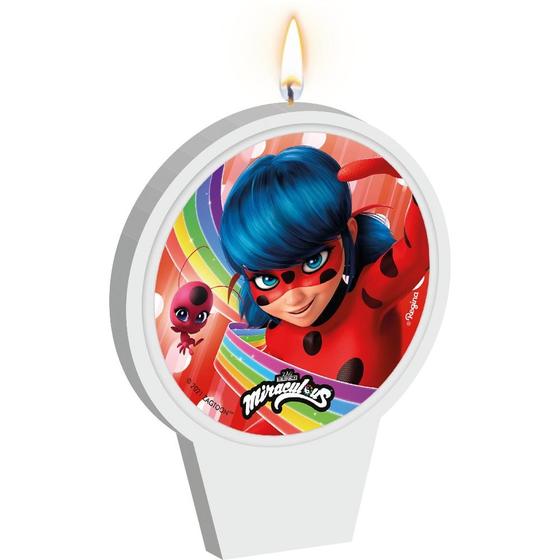 Imagem de Vela Plana Adesivada Ladybug Core 01 Unidade - Regina -