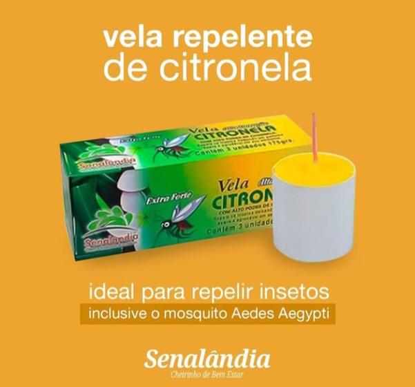 Imagem de Vela repelente de citronela 170gr