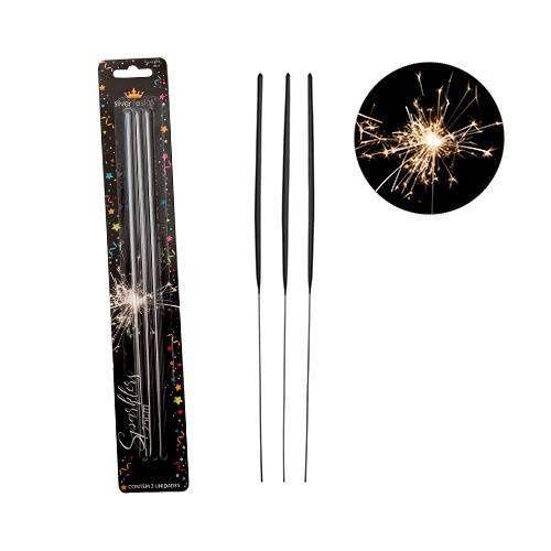 Imagem de Vela Sparkler Estrelar Faisca 25cm Casamento - 03 unid
