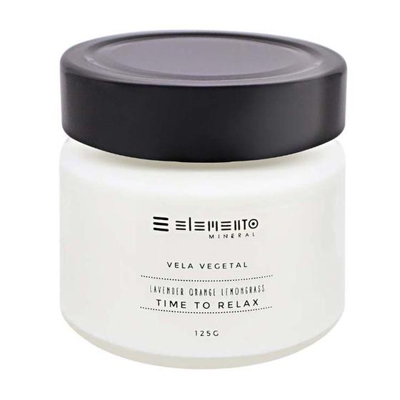 Imagem de Vela Vegetal Elemento Mineral Time to Relax
