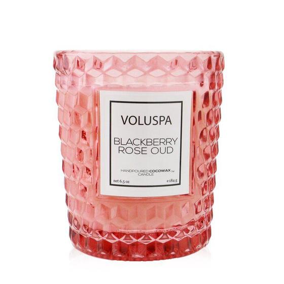 Imagem de Vela Voluspa Blackberry Rose Oud Scent 40h de tempo de queima