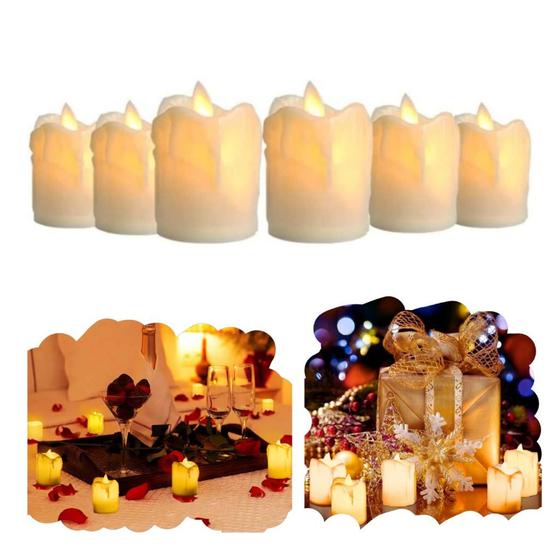 Imagem de Velas Decorativa Led Kit 6