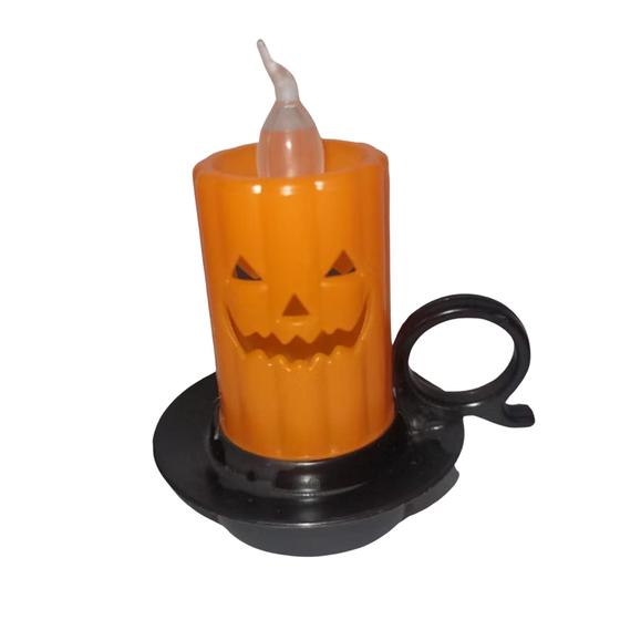 Imagem de Velas Decorativas Sombrio Para Halloween Pisca Pisca Colorido Kit ou Unidaxde