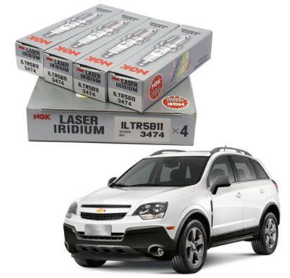 Imagem de Velas Gm Captiva 2.4 Sfi Ecotec Fwd Ngk Laser Iridium 2010 ILTR5B11