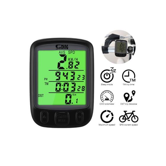Imagem de Velocímetro Bike - Led No Visor, Monitoramento Preciso