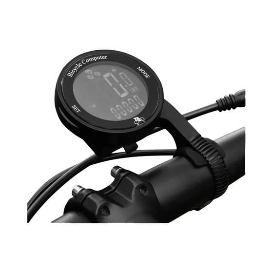 Imagem de Velocímetro de Bicicleta Sem Fio com Display LCD Multifuncional - Para Ciclismo e Mountain Bike