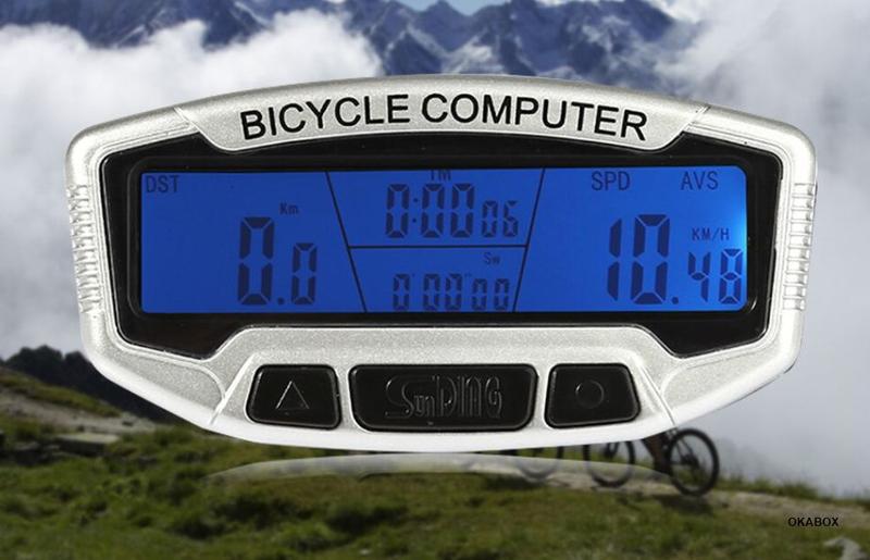 Imagem de Velocímetro Odômetro Compu Digital Bike Moto Trilha Mobilete
