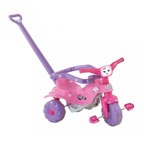 Imagem de Velotrol Pets Rosa  Empurrador Motoquinha Triciclo Tico Tico - Magic Toys