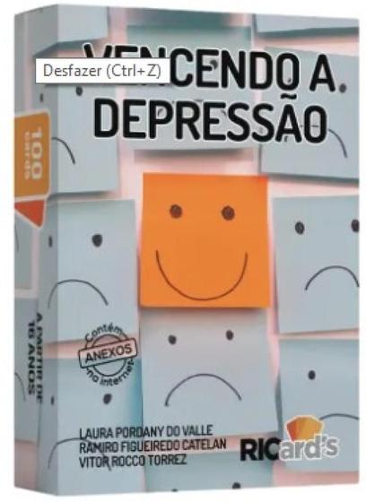 Imagem de Vencendo a depressão - 100 cards para ajudar você