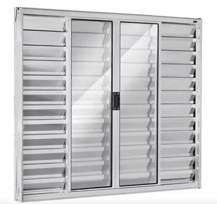 Veneziana 6 Folhas s/Grade - Alumínio Brilhante - Linha 18 Modular é boa?