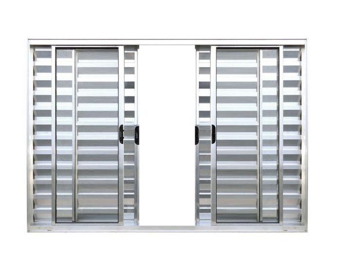 Veneziana Alumínio 6 Folhas  1,00M X 1,20M Sem Grade é boa?