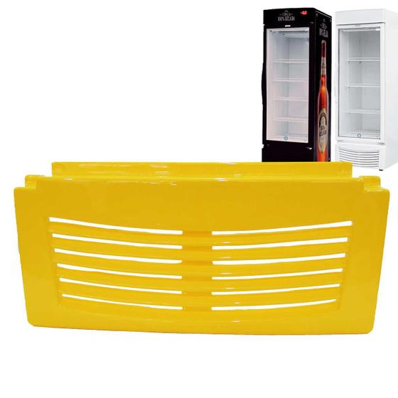 Imagem de Veneziana, grade proteção, rodapé, acabamento inferior, fricon 570l 65,8x31,8 vn339 amarelo
