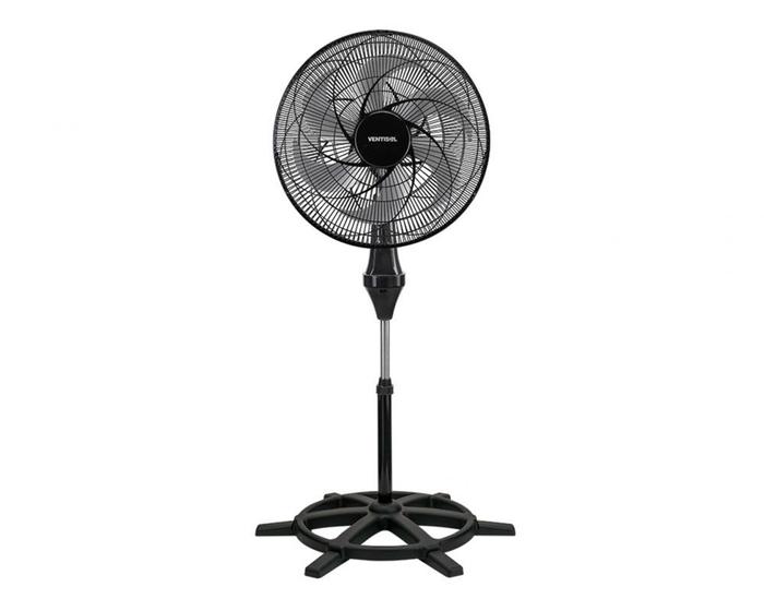 Imagem de Ventilad Coluna Oscil Preto Turbo 6 Pas 50Cm 135W 127V