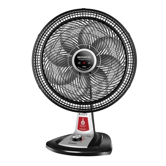 Imagem de Ventilador  40Cm 220V Preto/Prata