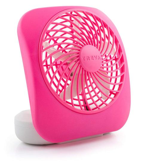 Imagem de Ventilador alimentado por bateria O2COOL Treva 5 polegadas 2 velocidades Raspberry