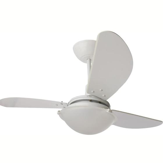 Imagem de Ventilador Âmbar 110/127v 3 Pás Clm New 130w Branco