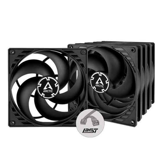 Imagem de Ventilador ARCTIC P14 PWM PST - Pacote com 5 Unidades - 140mm com PWM