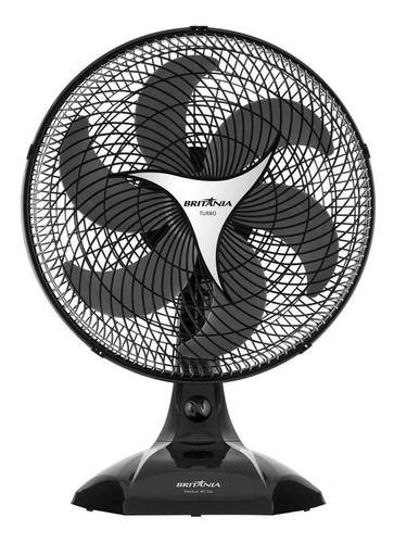 Imagem de Ventilador Britania 40cm 6 Pas Turbo Oscilante  Bancada 127v