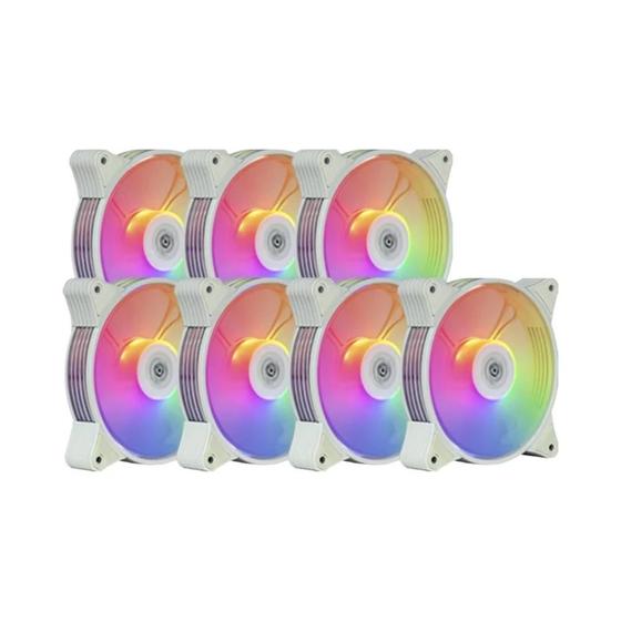 Imagem de Ventilador Case Aigo AR12 120mm RGB Silencioso - com Porta SATA Aura Sync