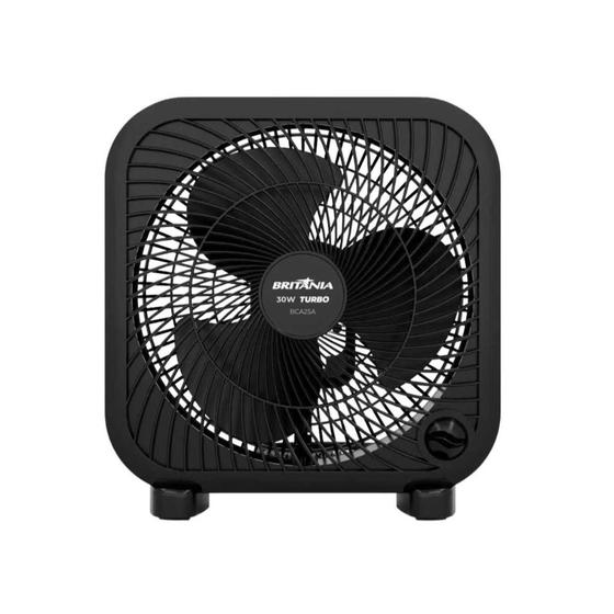 Imagem de Ventilador Circulador Britânia 23cm 30W BCA25A Preto 127V